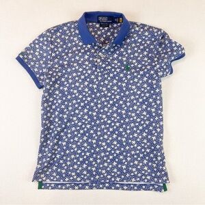 Polo Ralph Lauren Women’s The Earth Polo Blue and White Size XS